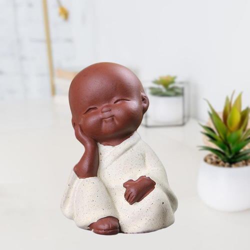 3 Mini Escritorio Decoración Té Artesanía Estatua De Buda