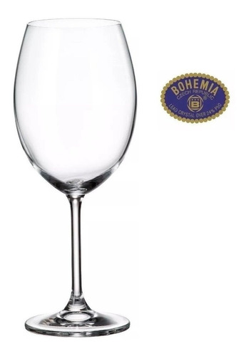 Copa De Vino 600ml Cristal Bohemia Royal