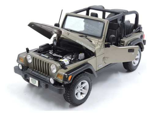 Miniatura Jeep Wrangler Rubicon 1/18 Maisto Loose