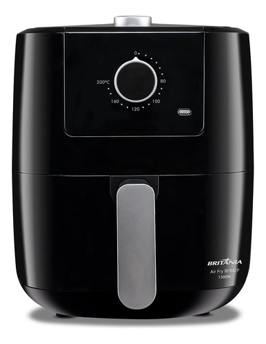 Fritadeira Air Fryer Britânia 3l 1300w Bfr42p Antiaderente