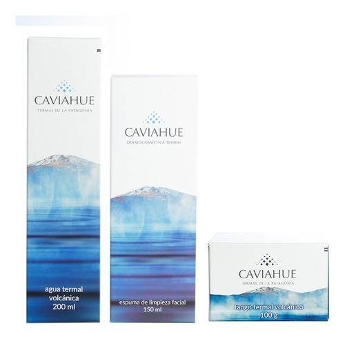 Caviahue Kit Hidratación Y Limpieza Facial Detox 
