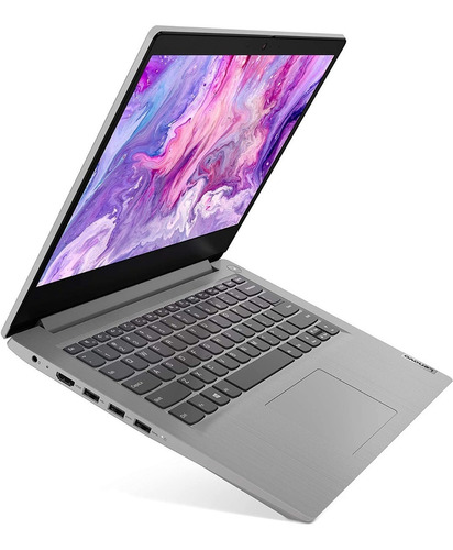 Notebook Lenovo IdeaPad 14IIL05  platinum gray 14", Intel Core i5 1035G1  8GB de RAM 512GB SSD, Intel UHD Graphics G1 1920x1080px Windows 10 Home