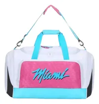 Comprar Bolso Nba Basquet Heat Nba Blanco-celeste-rosa Cli