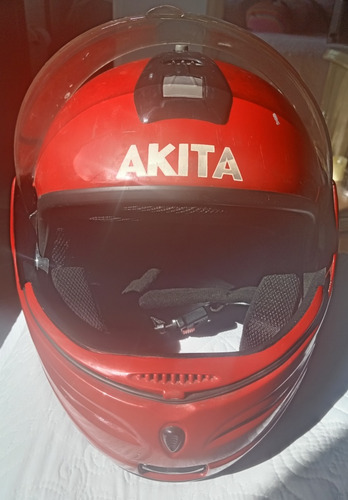 Casco De Moto Akita (usado)
