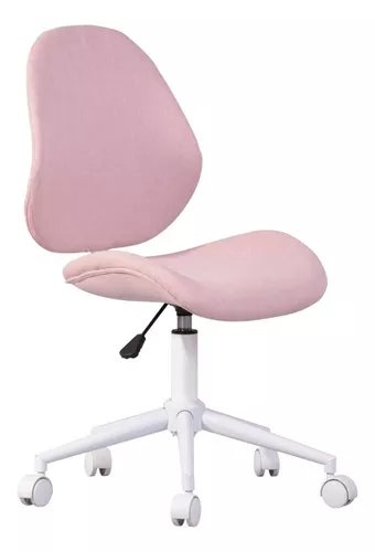 Silla PC Escritorio Rosa JUST HOME COLLECTION