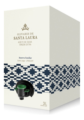 Aceite De Oliva Virgen Extra Santa Laura, 3 Lts.