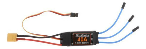 20 X 40a Motor Esc Sin Escobillas Xt60 Plug Durable Aviones