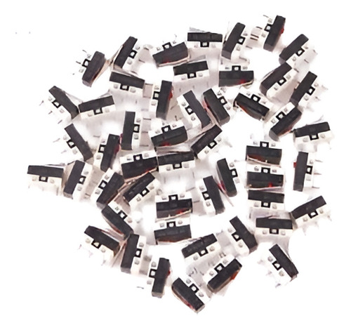 50pcs 1a 125v Límite Micro Interruptor Palanca Rodillo Brazo