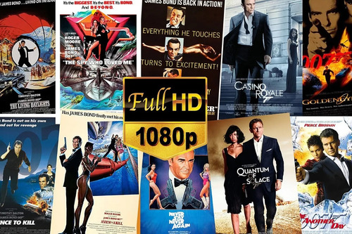 007 James Bond 27 Pelic. Completa Full Hd Descarga On-line