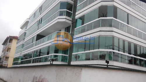 Lindo Apartamento Com 3 Dormitórios À Venda, 158 M² Por R$ 650.000,00 - Costazul - Rio Das Ostras/rj - Ap0506