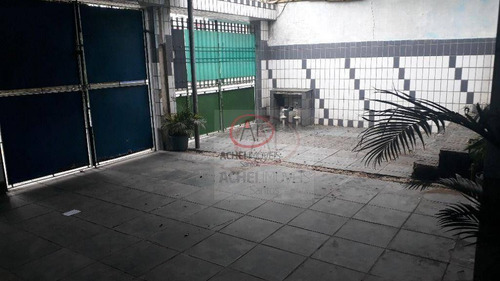 Imagem 3 de 17 de Casa Com 3 Dormitórios Para Alugar, 151 M² Por R$ 4.500,00/mês - Vila Matias - Santos/sp - Ca1856