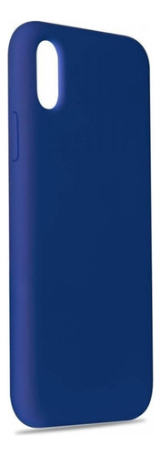 Carcasa Para iPhone X / Xs Silicona Antigolpes Resistente Color Azul