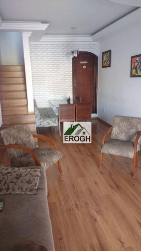 Imagem 1 de 23 de Sobrado Residencial À Venda, Vila Camilópolis, Santo André. - So0137