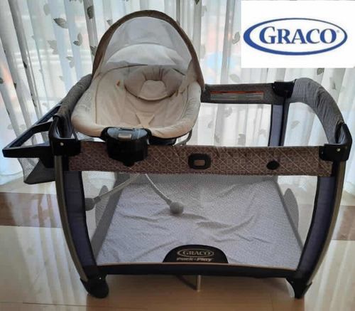Imagen 1 de 4 de Corral Para Bebe Graco Cambiador Y Silla