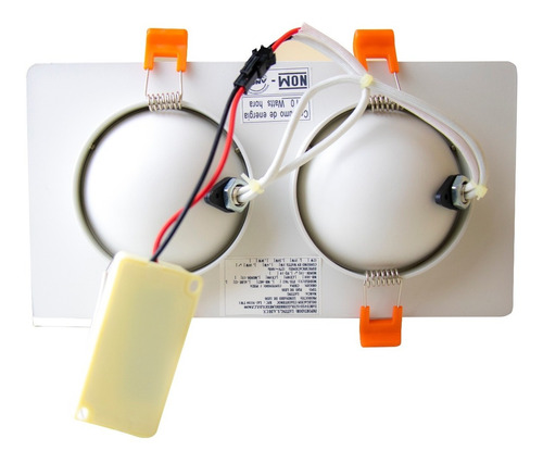 Empotrado Led Dirigible Blanco |10w | 6500k | 127v Mondi-10