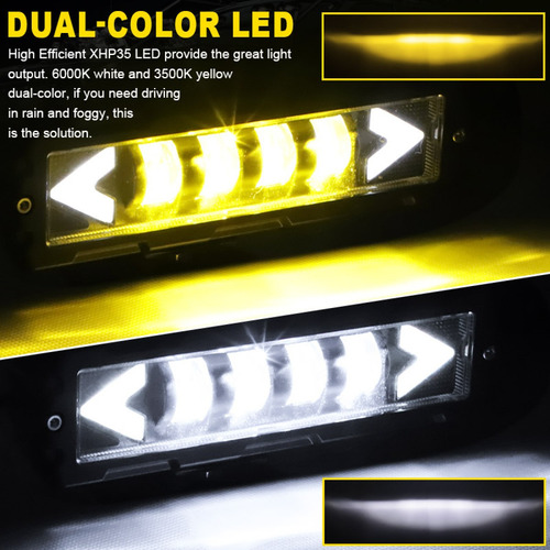 Barra De Luz Led Para Coche De 6 Pulgadas, Luz De Conducción
