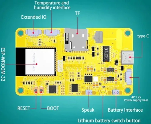 Esp32 Cheap Yellow Display Cyd 2.4' Tactil C/ Wifi Bluetooth
