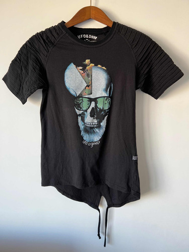 Remera Camiseta Estampa Calavera Talle S, Ufo & Dnm