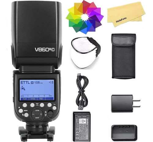 Flash De Cámara Godox V860iii-c, Compatible Con Canon