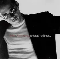 Comprar Marc Anthony - I Need To Know Cd Maxi P78 Ks