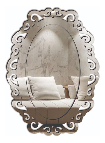 Espelho Decorativo Veneziano Sala Quarto 50x70 38.04*