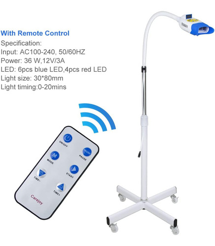 Lampara De Blanqueamiento Dental 3 Colores