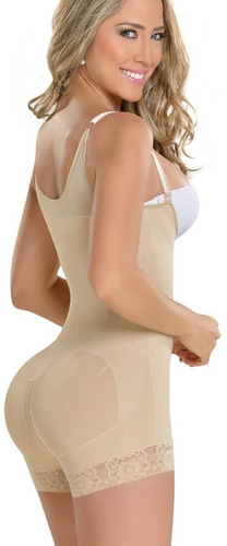 Faja Extracorta Moldeadora Con Espalda Cubierta F0048 Myd