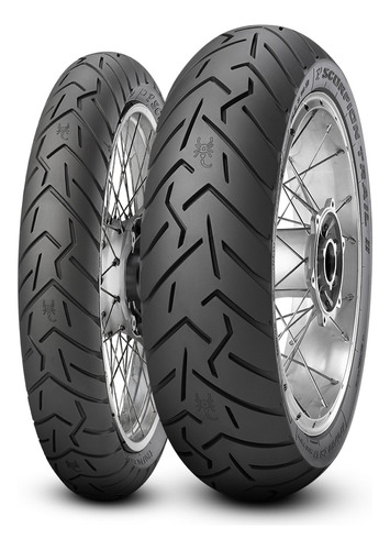 Par Pneu Pirelli Trail Ii 120/70r19 + 170/60r17 Ktm 1190s