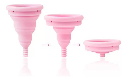Intimina Copa Menstrual Compacta Plegable Y Spray Limpiador