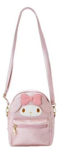 Cute My Melody Cinnamoroll Kuromi Bolsa De Piel Con Forma De