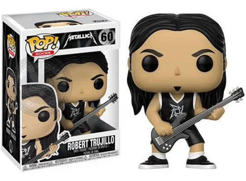 Funko Pop Rocks Metallica Robert Trujillo #60