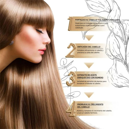 Shampoo Anti-queda De Cabelo Lc Remimpi 4 Unidades