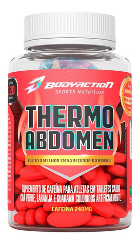 Thermo Abdomen 120 Caps - Bodyaction 