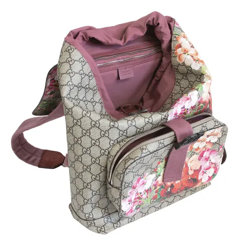 Gucci bloom backpack pink sales