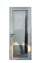 Comprar Puerta Aluminio Vidrio Entero 80x200 Blanco Aberturas
