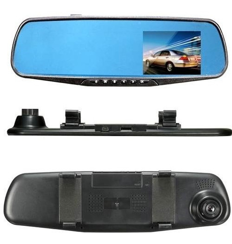 Camara De Auto Espejo Retrovisor Con Pantalla Led