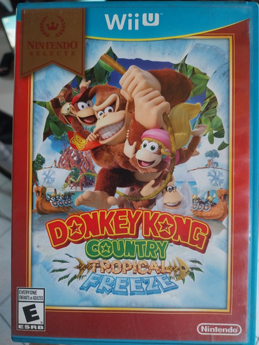 Donkey Kong Country Tropical Freeze Wiiu En Excelente Estado