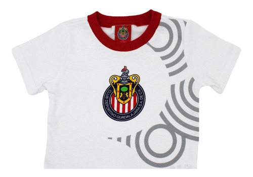 Imagen 5 de 9 de Pijama Chivas Futbol 2 Pzs Pants Playera Original Ropa Bebe