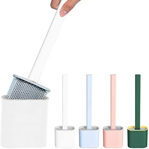 Escova Vaso Sanitário De Silicone Cores C Base Para Banheiro Menor preço em Escova Vaso Sanitário De Silicone Cores C Base Para Banheiro
