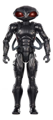 Dc Comics - Figura De Acción Aquaman Black Manta De 12 Pul.