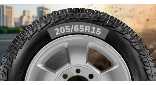Kit 4 Pneus Aro 15 205/65r15 Bridgestone Dueler Bl94t At