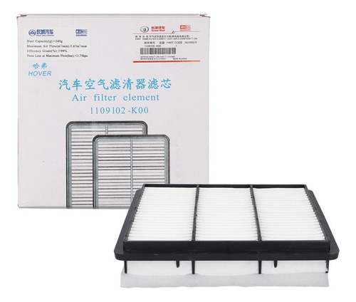 Filtro Aire Para Great Wall Haval H3 2000 Cc Del 2015 A 2018