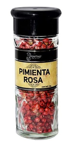 Pimienta Rosa Entera Condimentos 28 Gramos Cocina Pontino