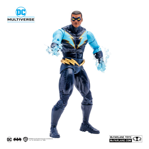 Mcfarlane Toys Black Lightning (final Crisis) Gold Label (Usado)