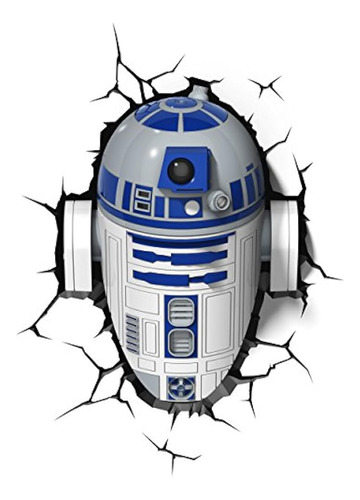 3dlightfx Star Wars R2-d2 3d Deco Luz