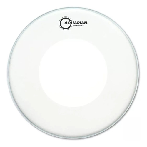 Pele Profissional Aquarian Hi-velocity Drumhead Duplo Filme