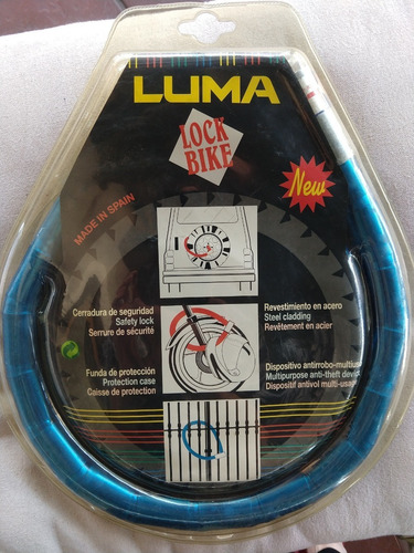 Cadena Candado Articulada Luma (orig España) 1,20m Con Llave