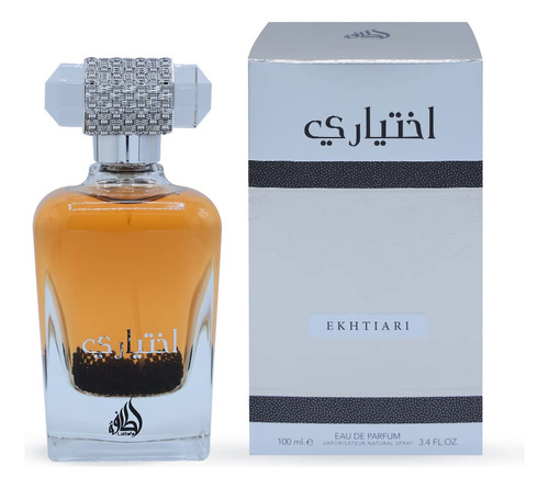 Lattafa Ekhtiari Eau De Parfum Spray Para Unisex, 3.4 Onzas