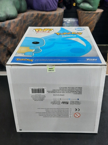 Funko Pop 505 Squirtle 10 Pulgadas Special Edition