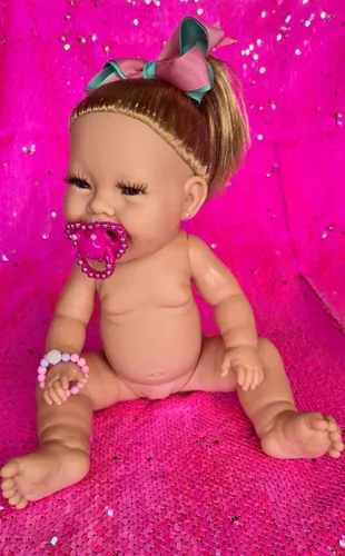 Boneca Bebê Reborn Menina 46 Cm Pronta Entrega Frete Grátis